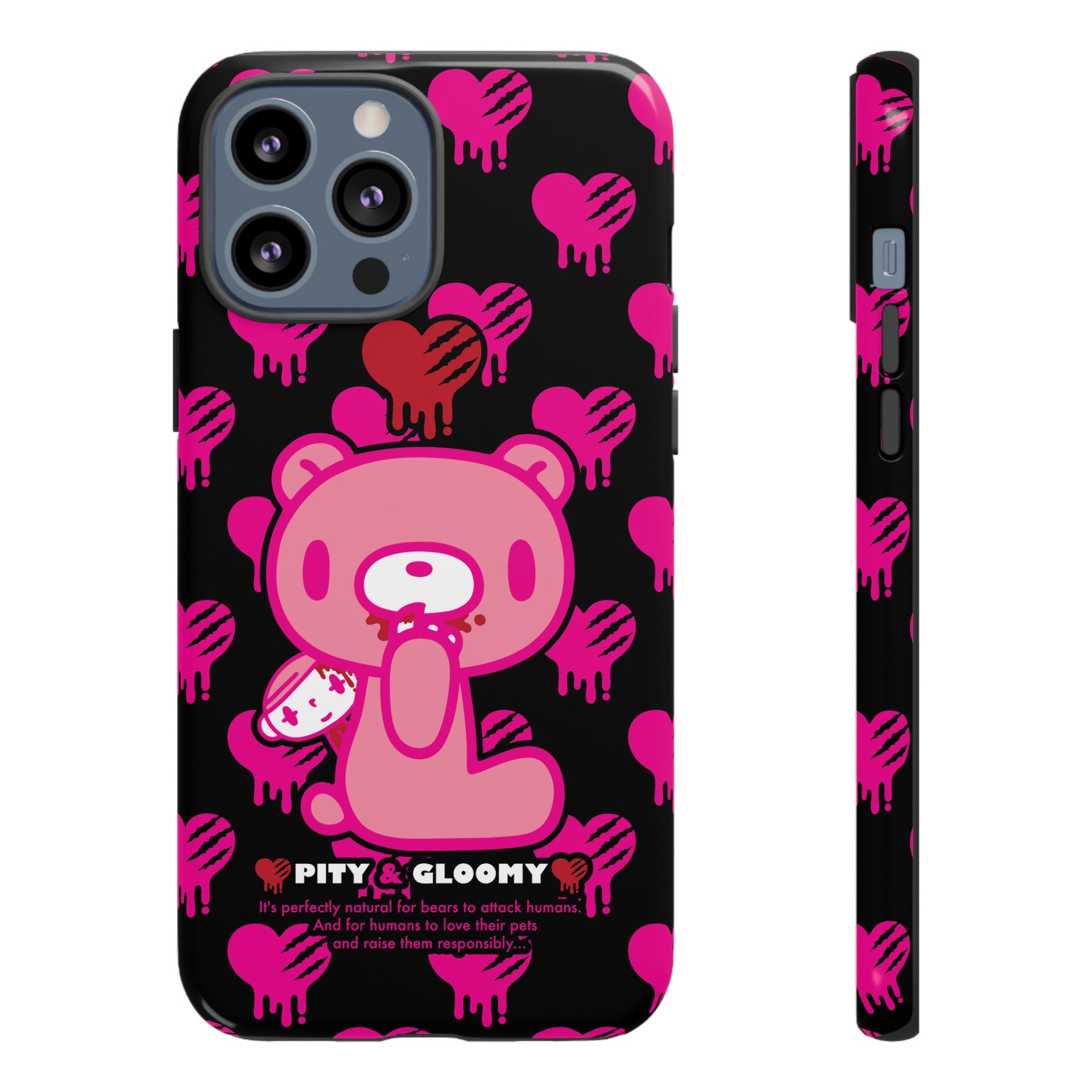 Gloomy Bear Pink Phone Case